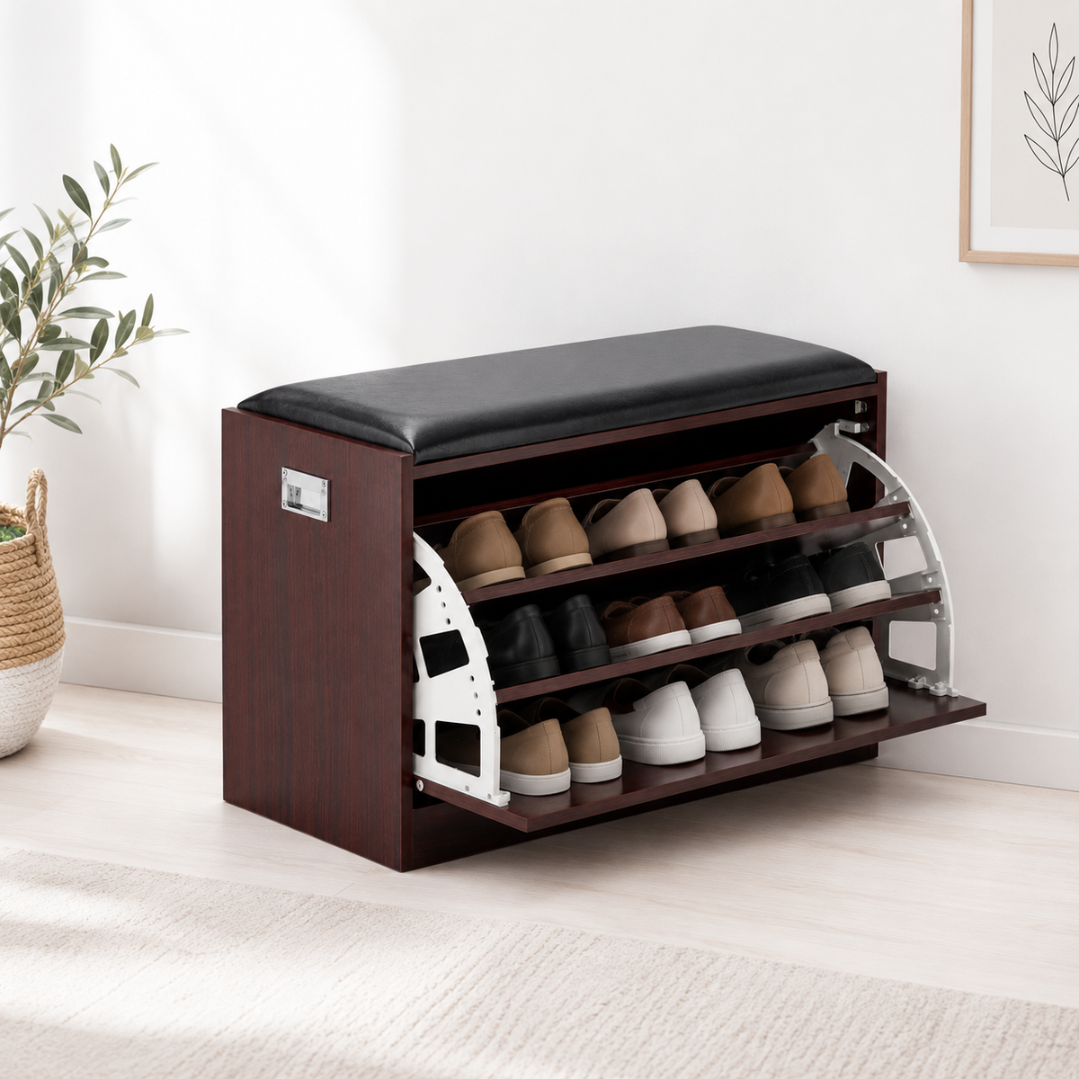 Mueble Zapatero con Cojín