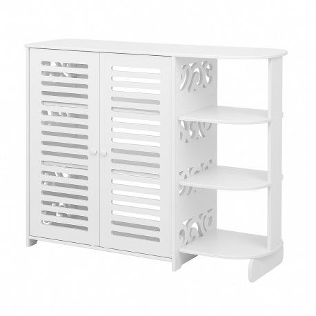 Mueble zapatero blanco 4 niveles