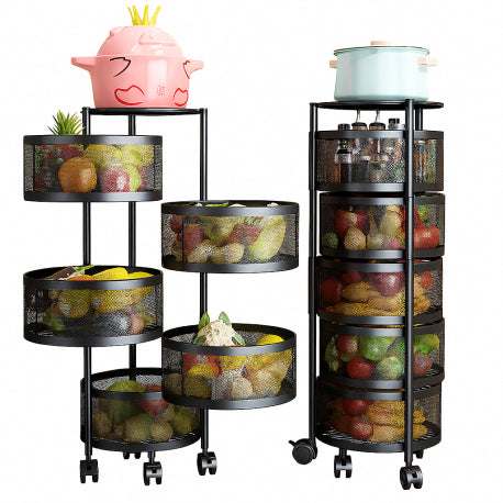 Organizador de cocina metalico de 5 niveles