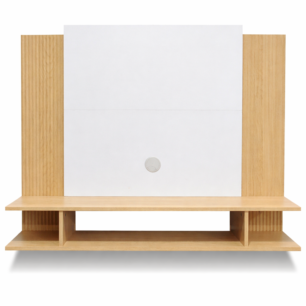 Panel TV 50" Home Nova Madera Clara