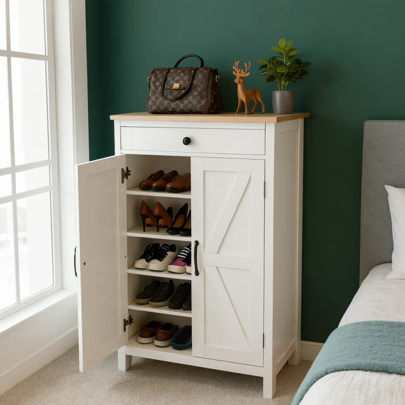Mueble zapatero para 22 zapatos