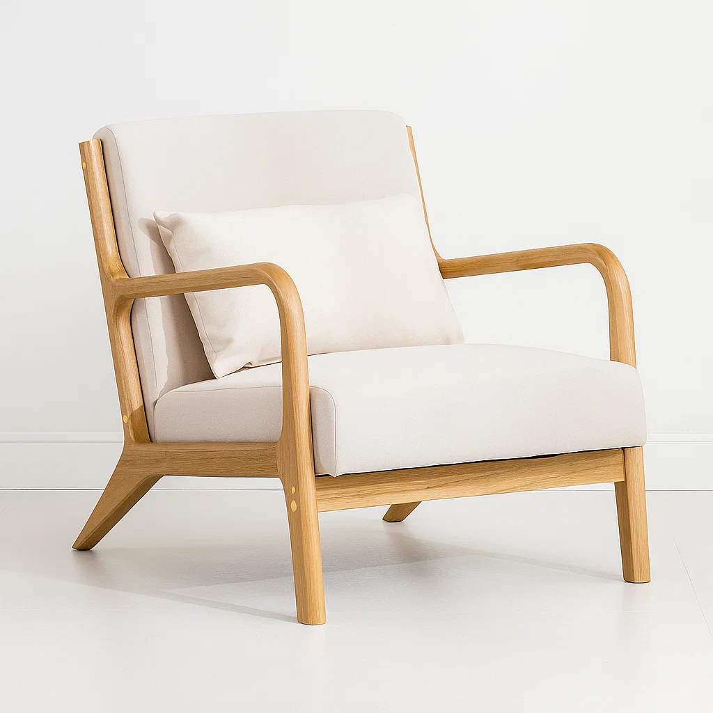 Sillón Lounge Askja - Beige Claro