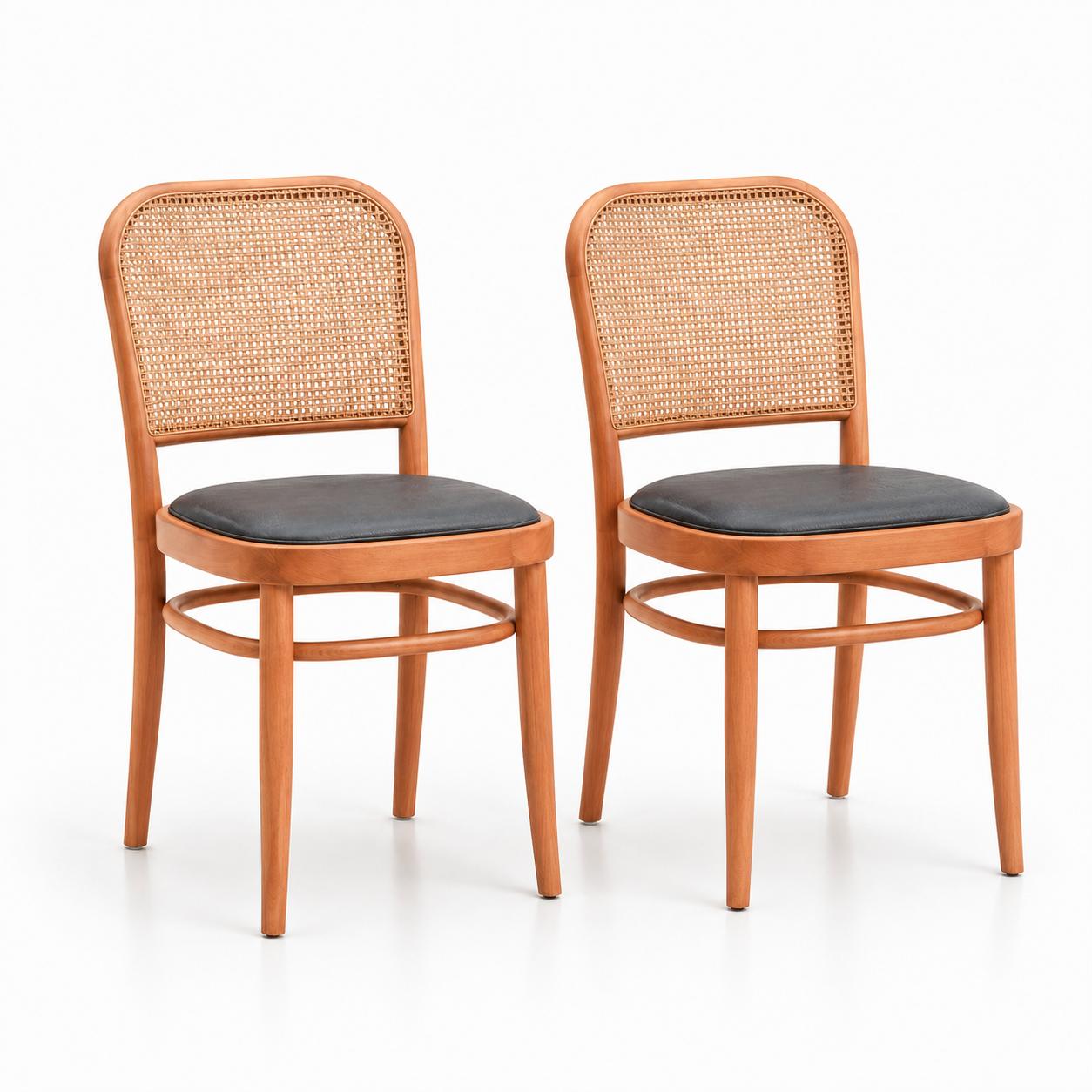 Pack de 2 Silla de comedor Hono 44X48x86