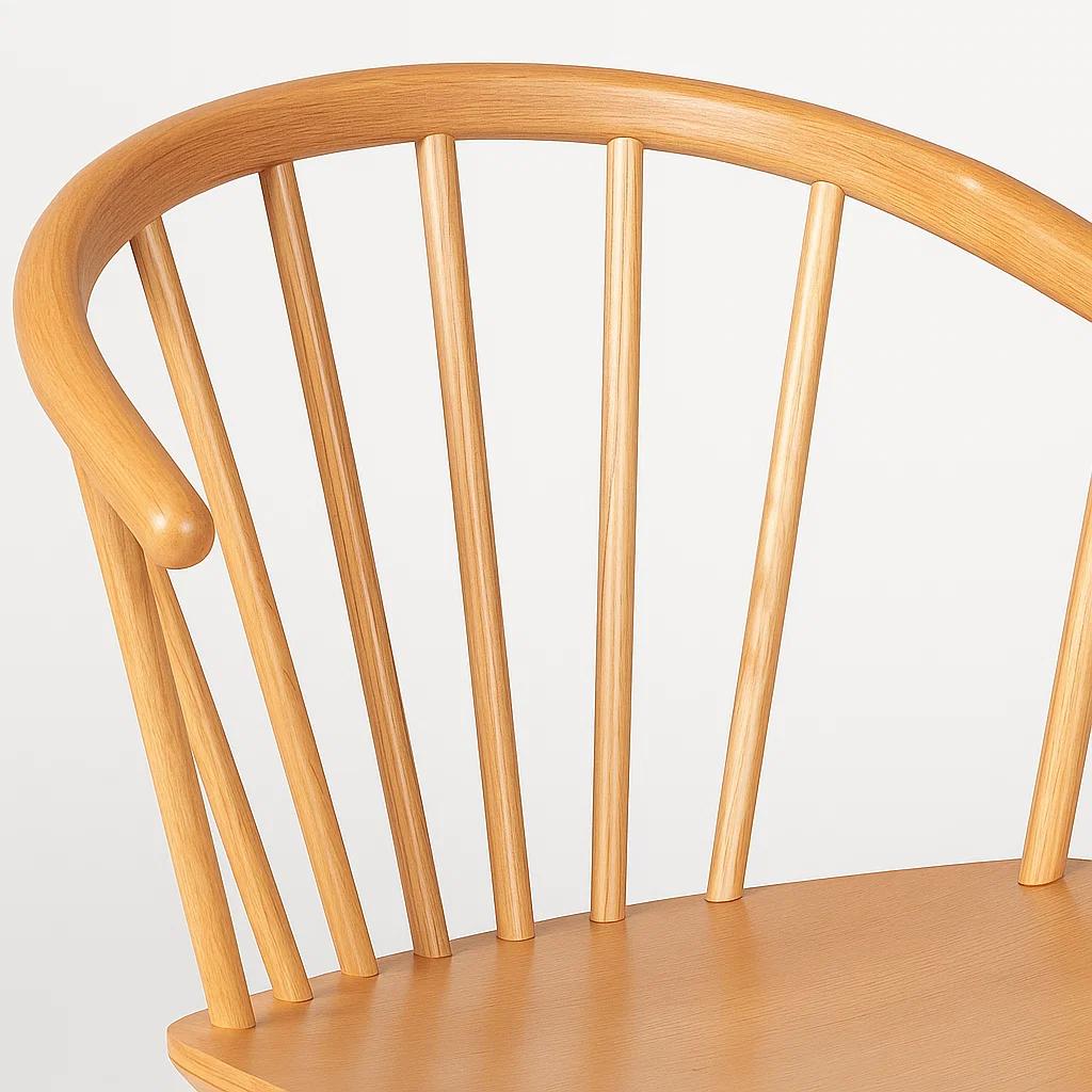 Pack de 2 Sillas Lykke de Madera - Natural