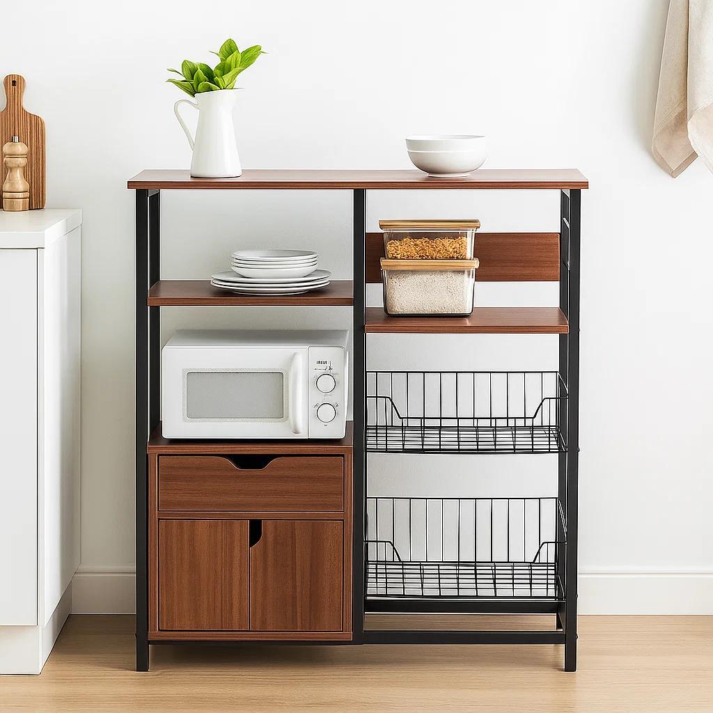 Rack organizador para cocina