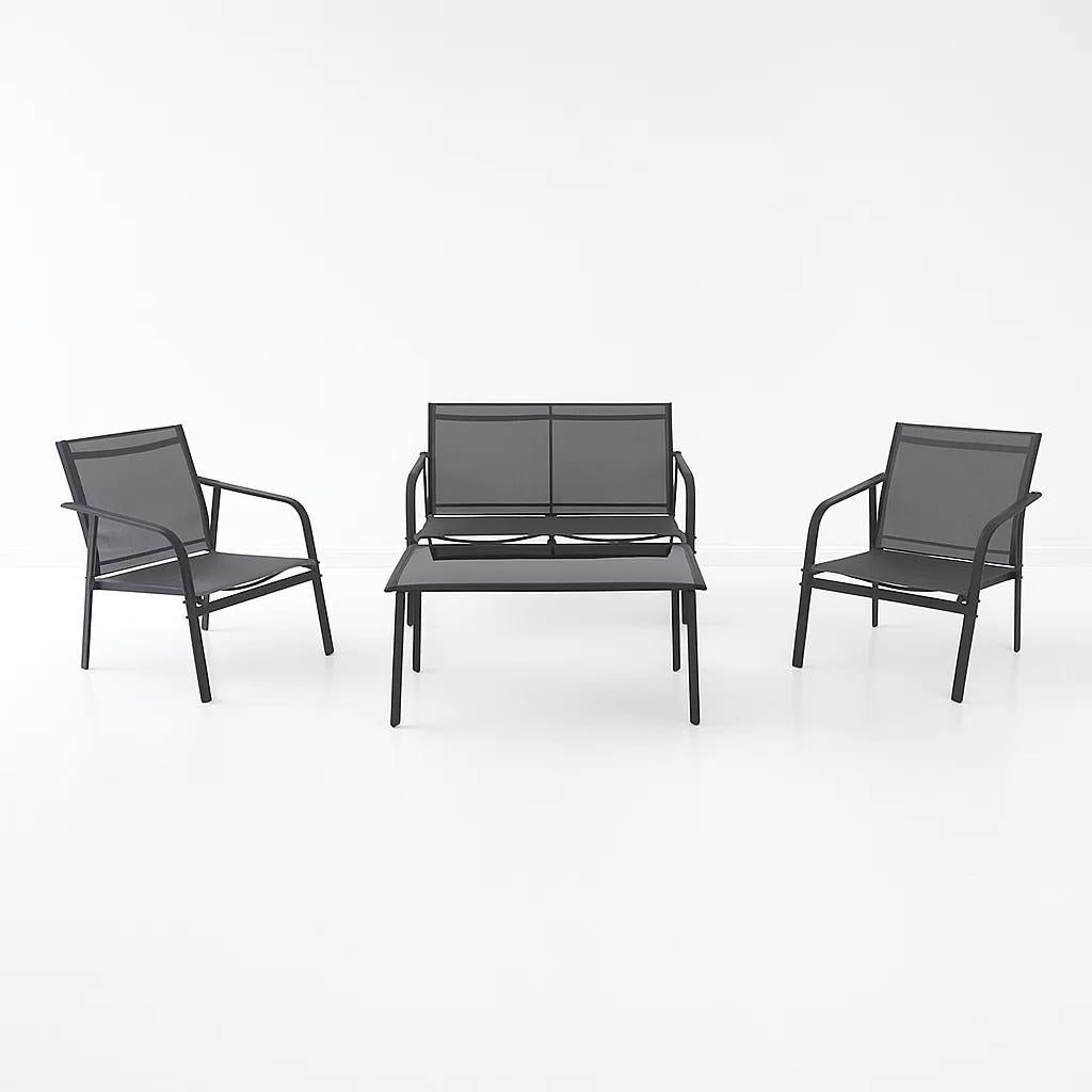 Juego de Terraza Aero 3 Sofás y 1 Mesa de Centro