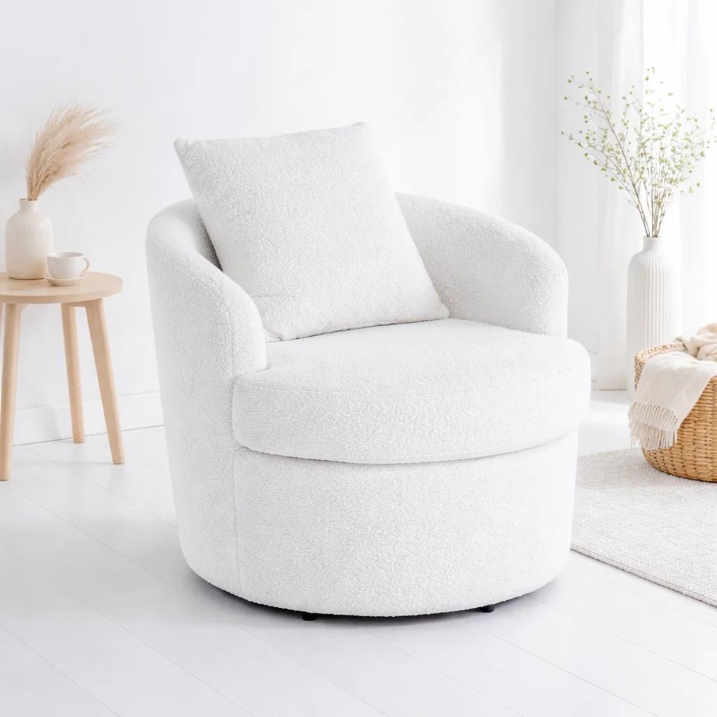 Sillón Giratorio Teddy Comfort 360°
