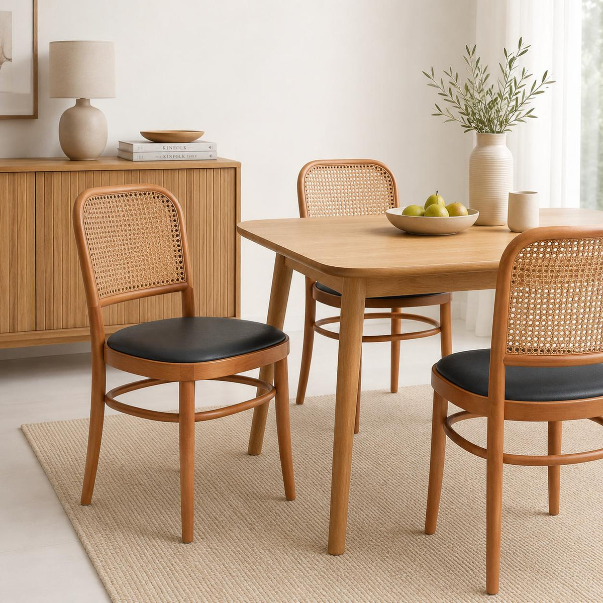 Pack de 2 Silla de comedor Hono 44X48x86