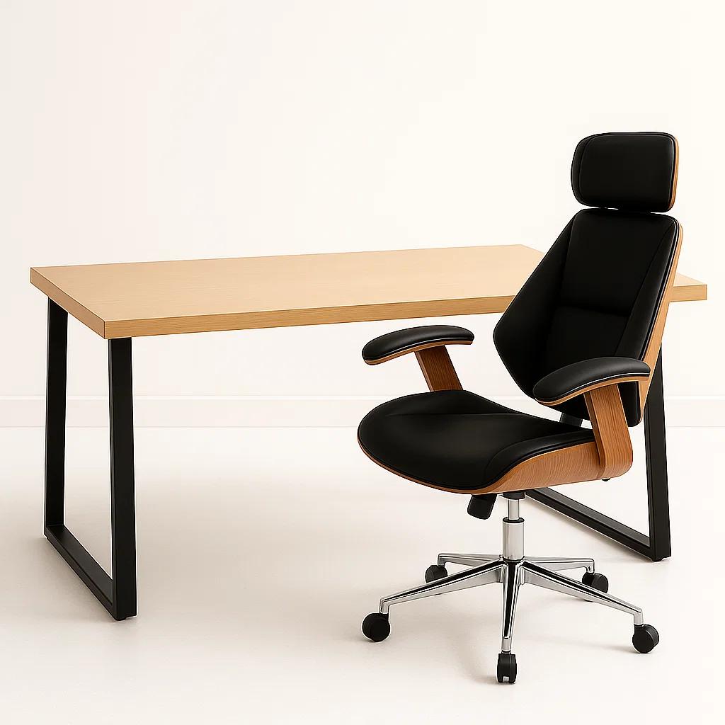 Set Nordic Work MDF - Natural