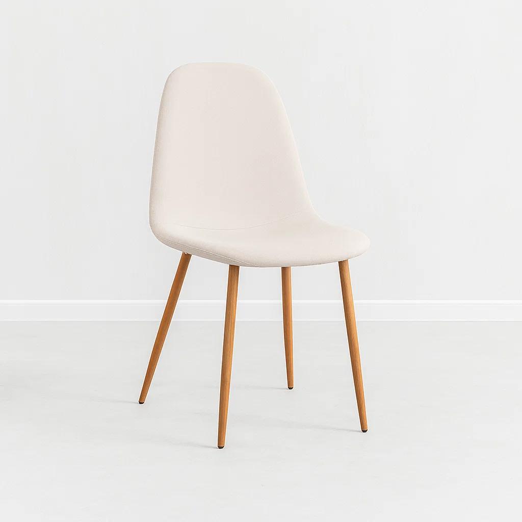 Silla Spoon Velvet - Crema