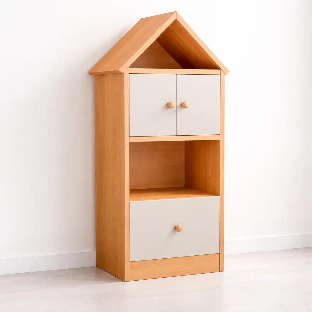 Estanteria madera organizadora para niños