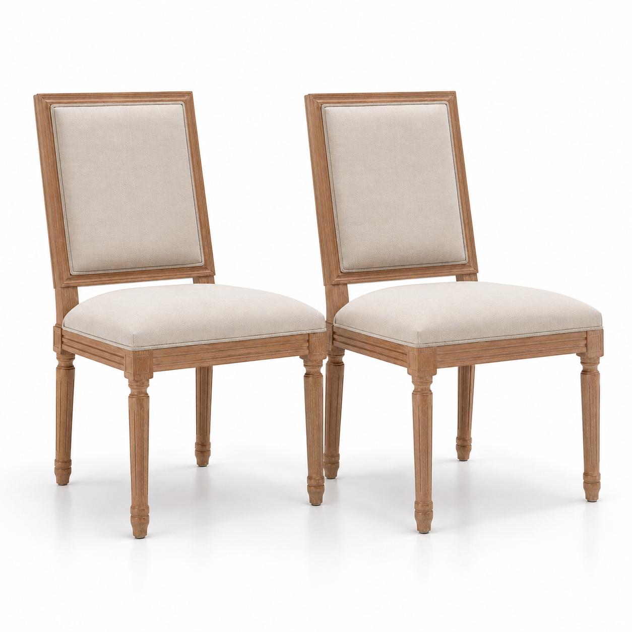 Pack de 2 Sillas de comedor Mazga 58x52x98