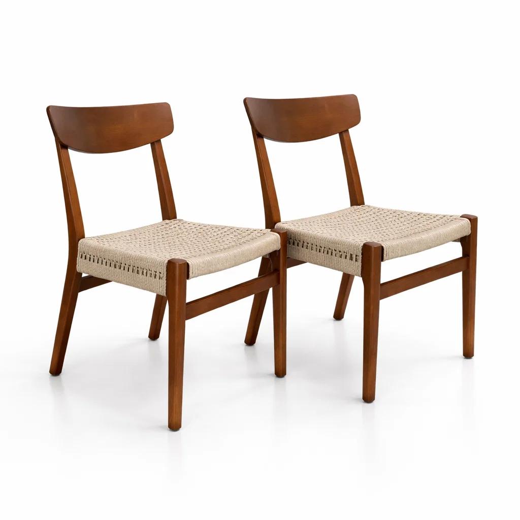 Pack de 2 Sillas Koda Madera - Natural