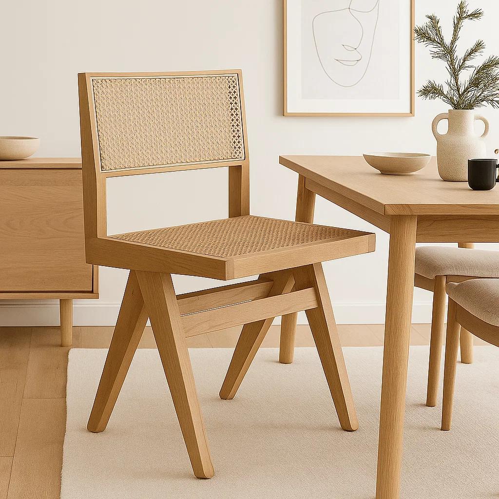 Silla Savia de Rattan - Natural