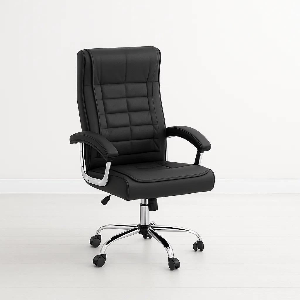 Silla Toscana Ejecutiva de Oficina  - Negro