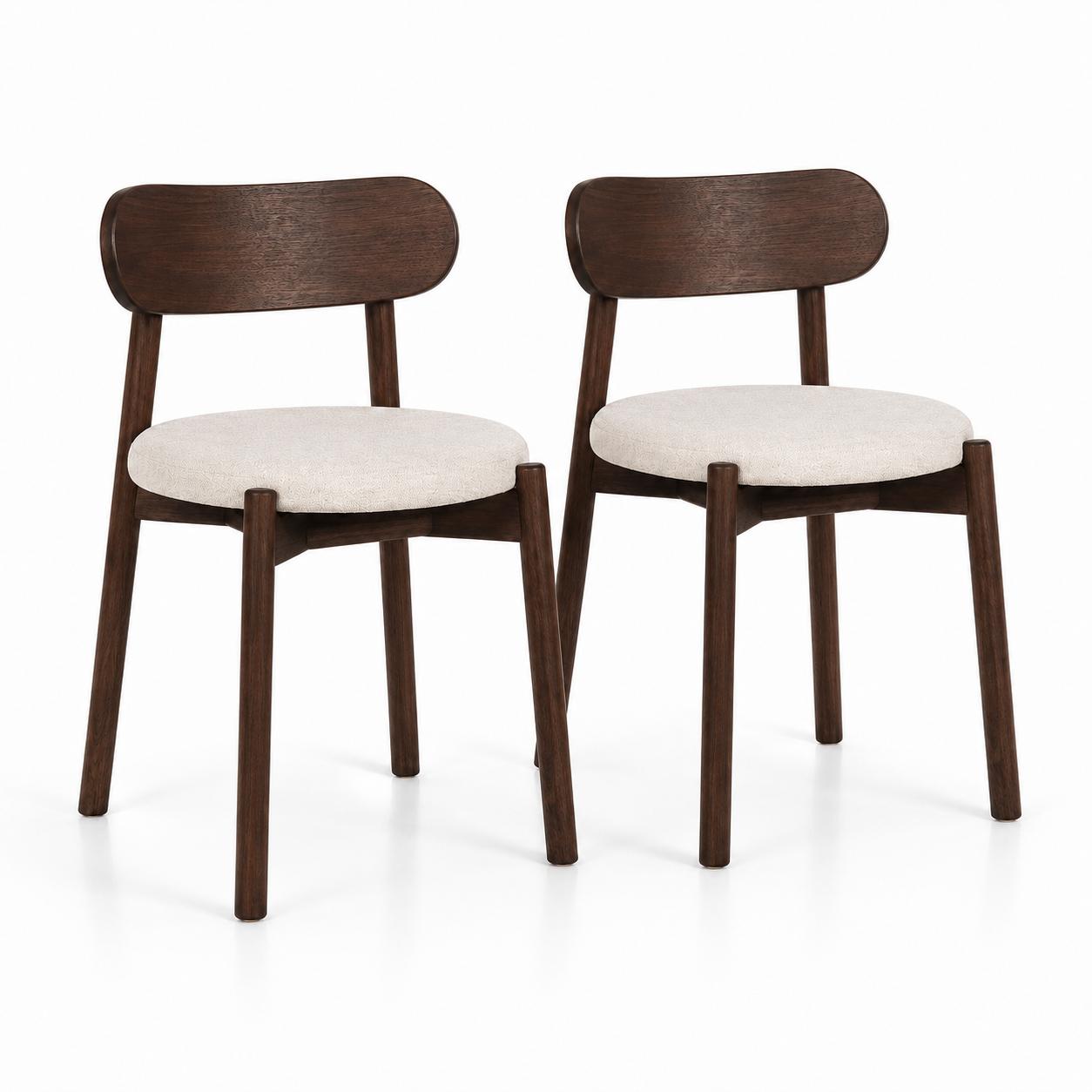 Pack de 2 Sillas de comedor Bauen 44X45x77
