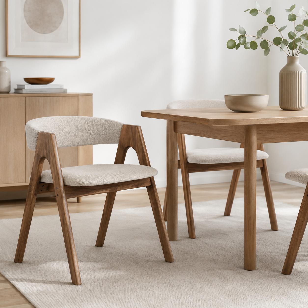 Pack de 2 Sillas de comedor Kizuna 50X55x67