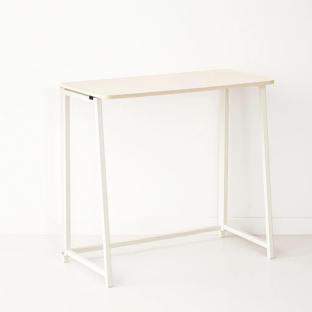 Escritorio Flex Compacto Mdf - Natural Blanca