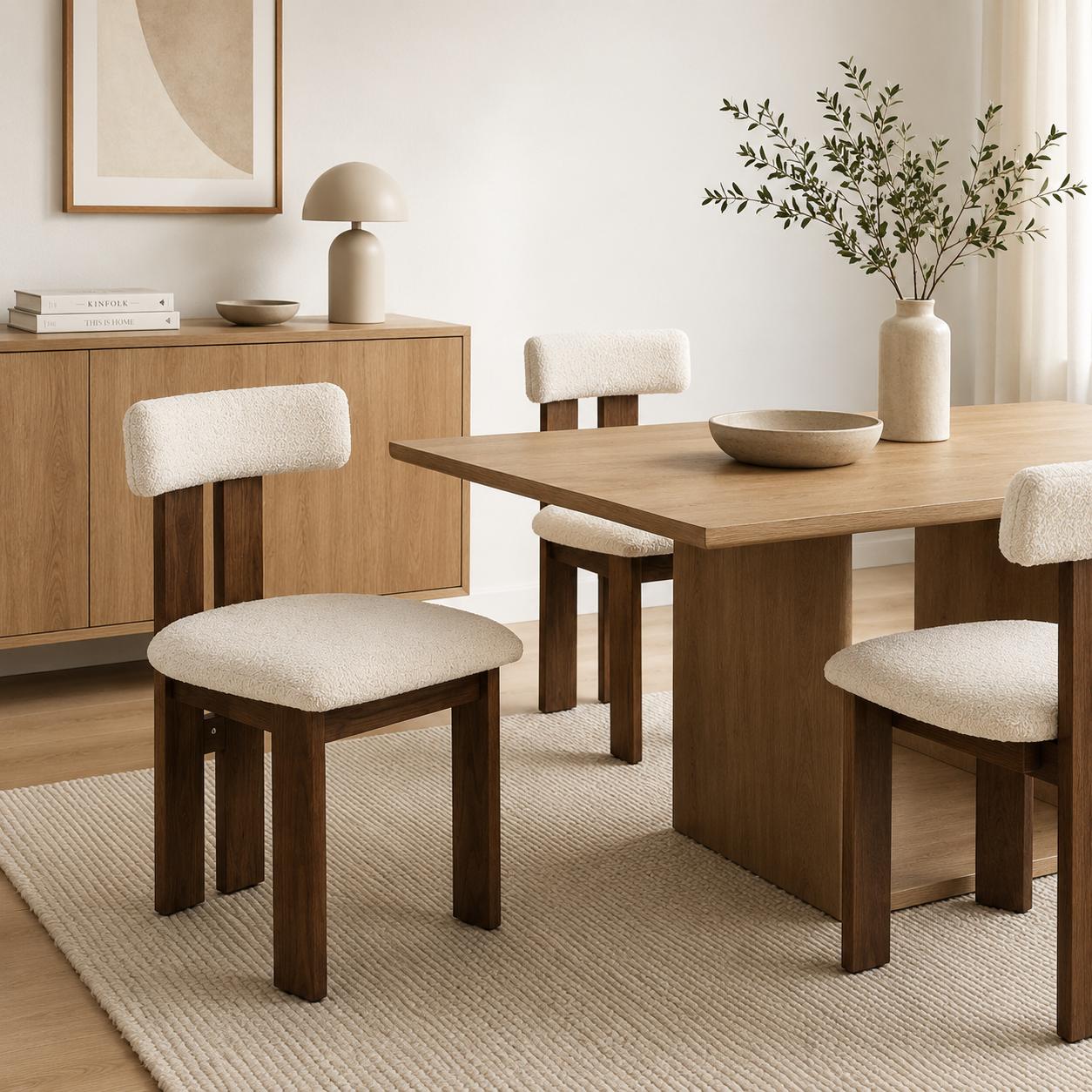 Pack de 2 Sillas de comedor Duokli 50X51x83