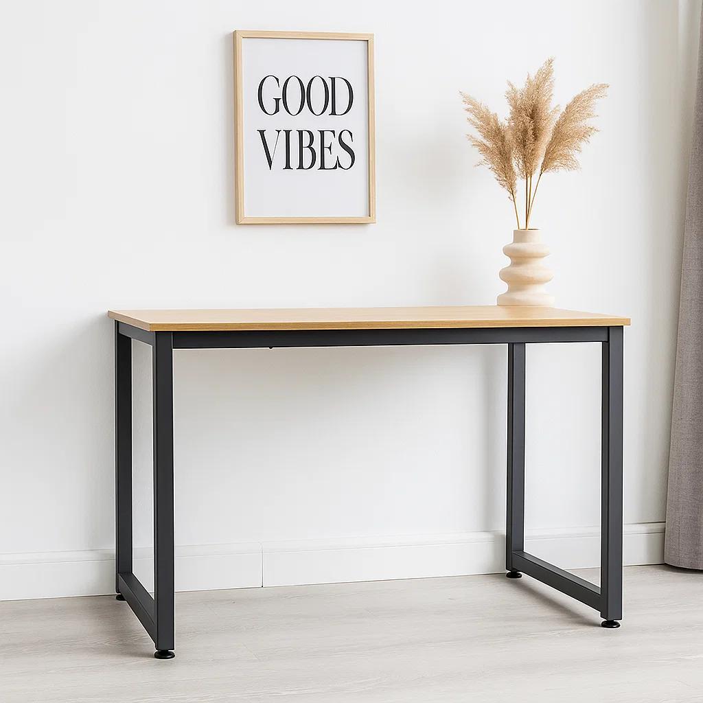 Escritorio Industrial Home Office - Madera Clara