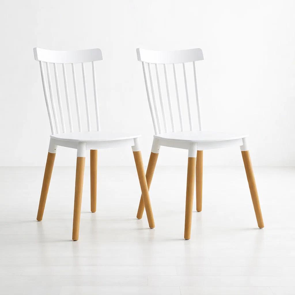 Pack de 2 Sillas Windsor Blancas