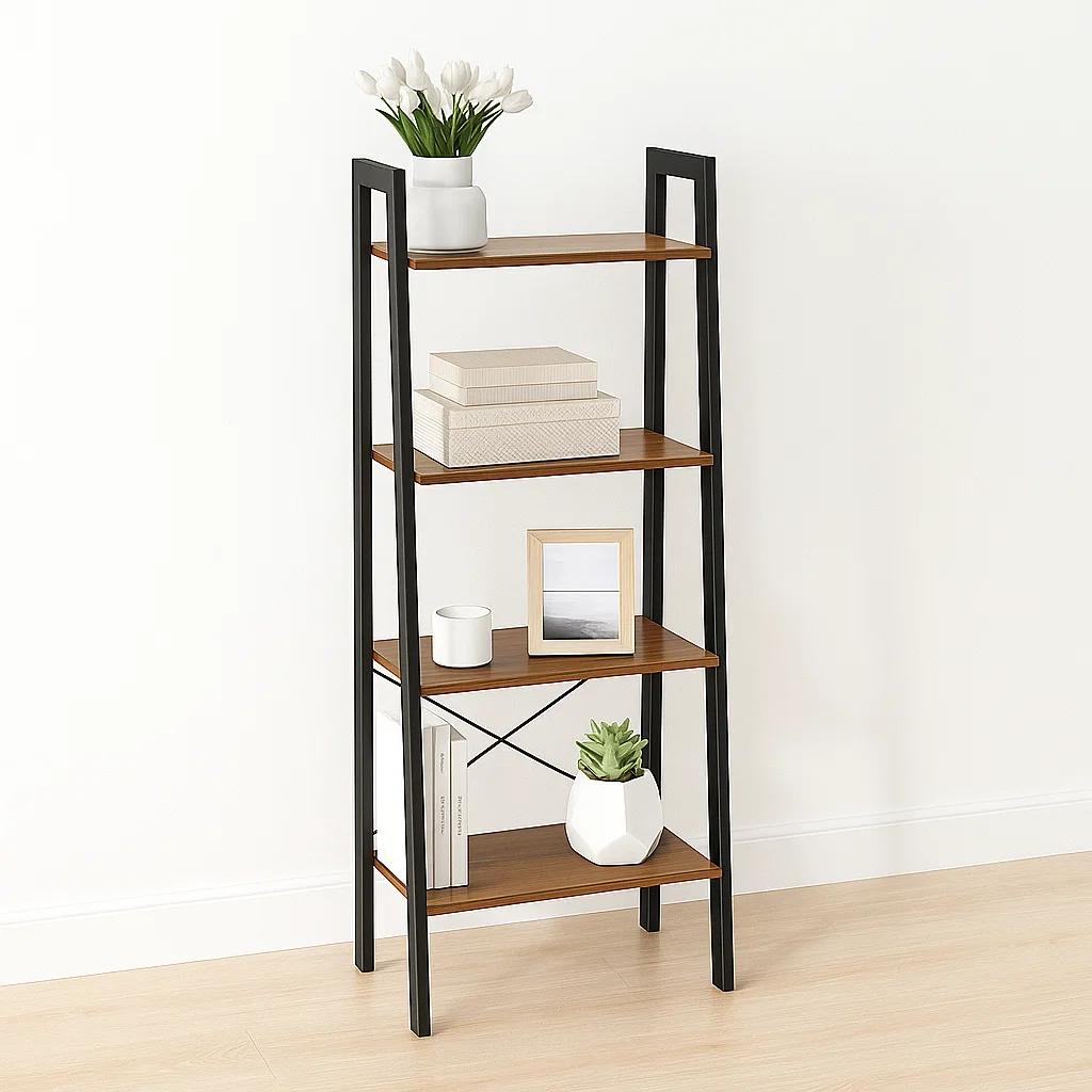 Estantería Industrial Loft Rack 4 Pisos 34,5x56x138.5
